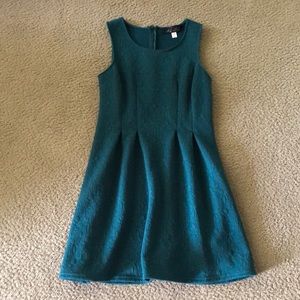 Francesca Emerald Green Quilted Dress